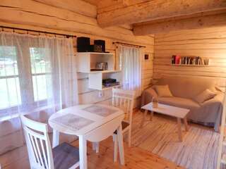Лоджи Haaviku Nature Cottage Tepelvälja Двухместный номер с 1 кроватью и собственной ванной комнатой-14